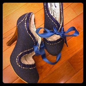 Poetic License wing tip heels